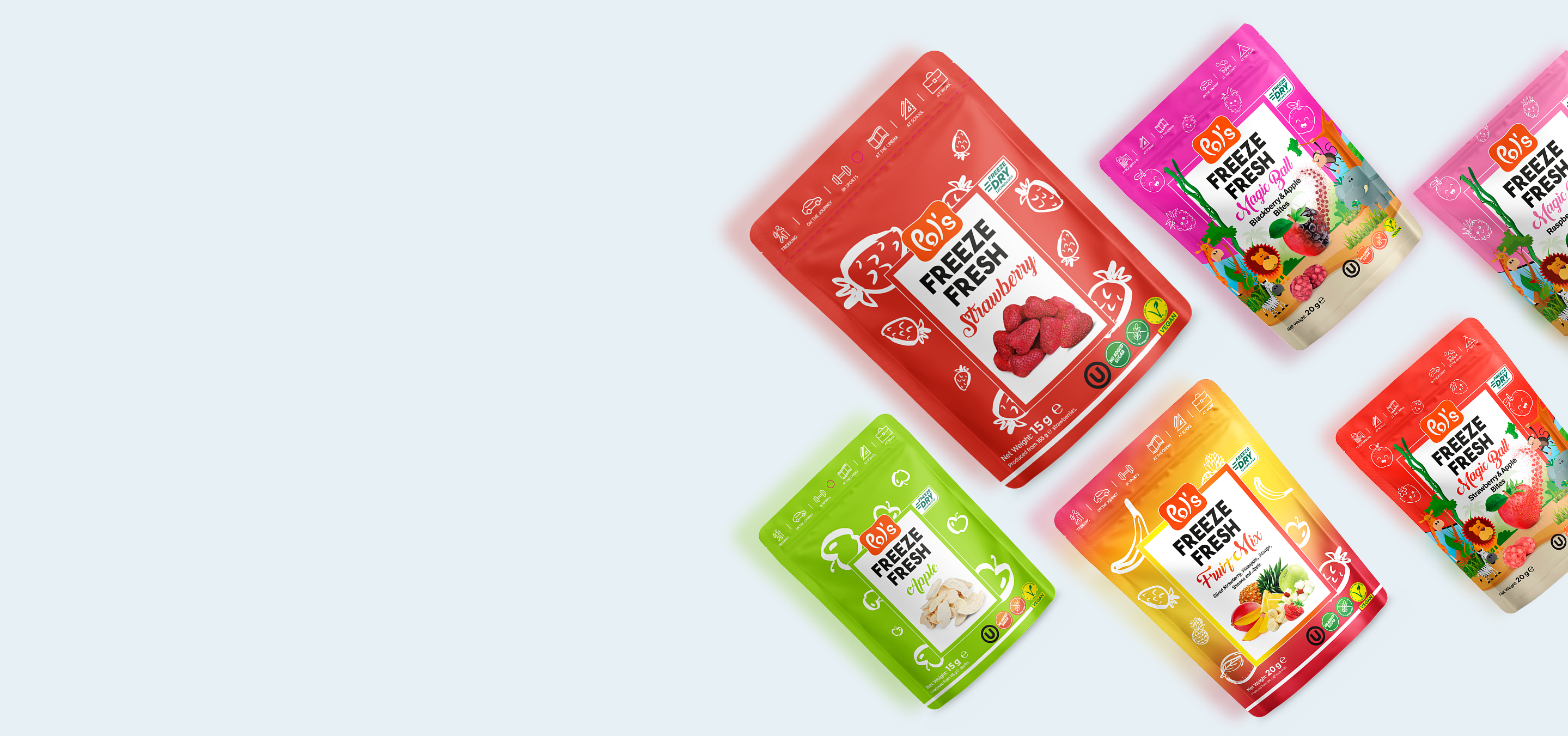 Freeze-Dried Fruit Snacks | Pol's Freeze Fresh