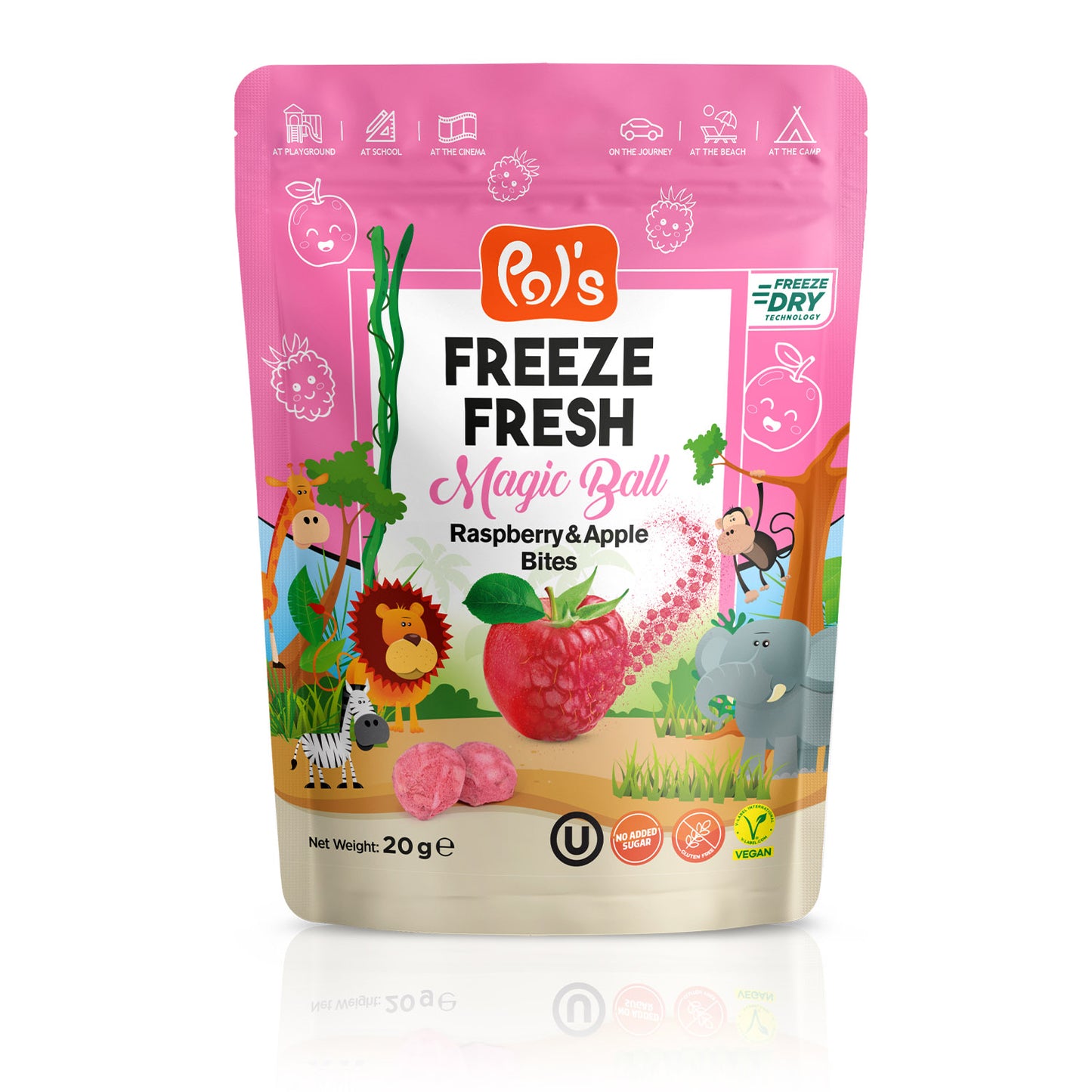 Kids Freeze-Dried Fruit Snack Bundle | Pol’s Freeze Fresh (10-Pack)