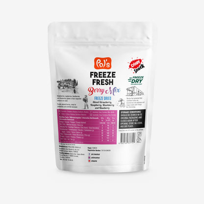 Mixed Berry Freeze-Dried Fruit Snacks | Pol's Freeze Fresh