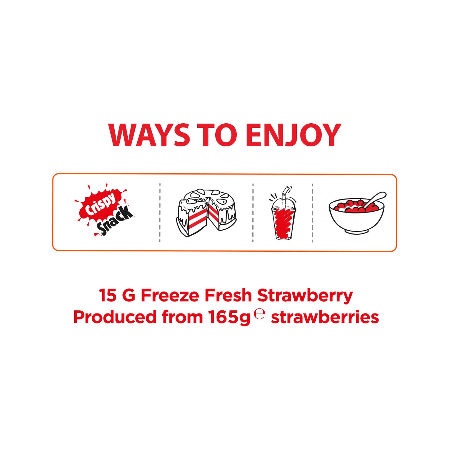 Strawberry Freeze-Dried Fruit Snacks | Pol's Freeze Fresh